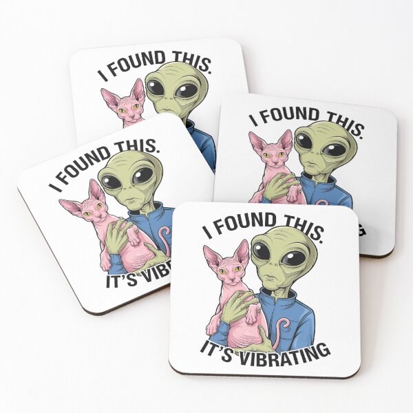 Item preview, Sphynx With Aliens designed and sold by Angry Swan Designs.