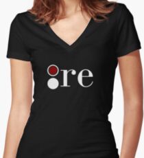 Tokyo Ghoul Re Women's Fitted V-Neck T-Shirt