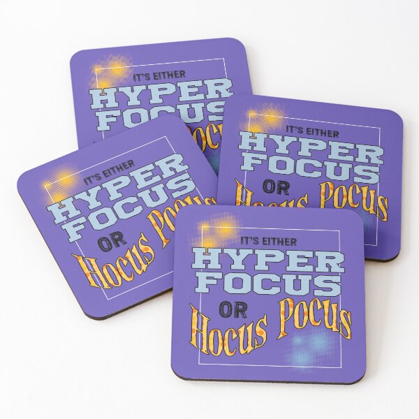 Item preview, Hyper Focus or Hocus Pocus designed and sold by Sutilmente.