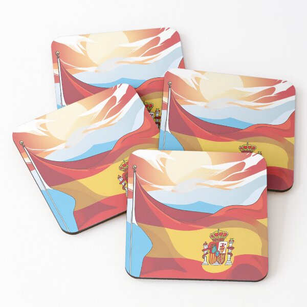 Item preview, Spain flag designed and sold by StickLoom.