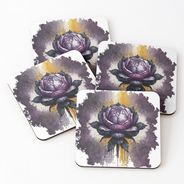 Item preview, Flowering Cabbage Design - Abstract Gothic Botanical Art designed and sold by NatashaSokolova.