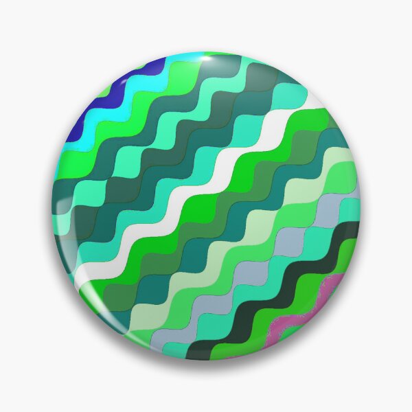 Aperçu de l'œuvre Ondes fractales angulaires multicolores abstraites 10 créée et vendue par SXW Designs.