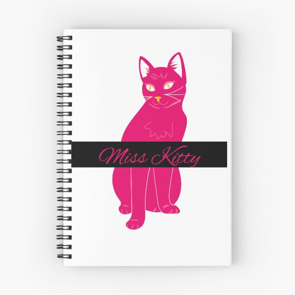 Item preview, Miss Kitty in Pink, Stickers and stuff designed and sold by Smallfish1274.