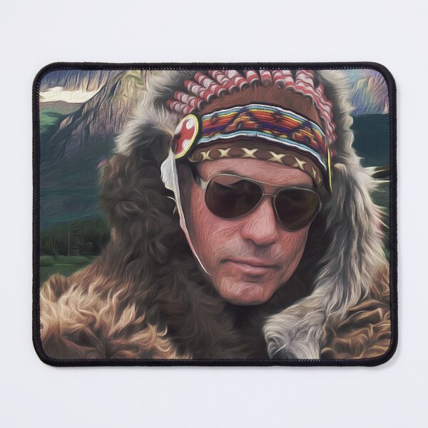 Item preview, Native American Indian Warrior designed and sold by Becka Johnson Western Artwork.