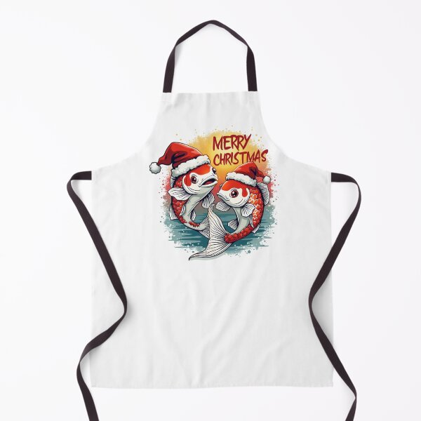 Item preview, Two koi fish merry christmas, designed and sold by jkrphoto.