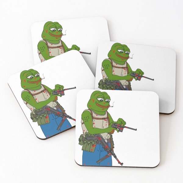 Item preview, Pepe the green frog with weapon gangster pepe mafia vector illustration designed and sold by ShopEasy9.