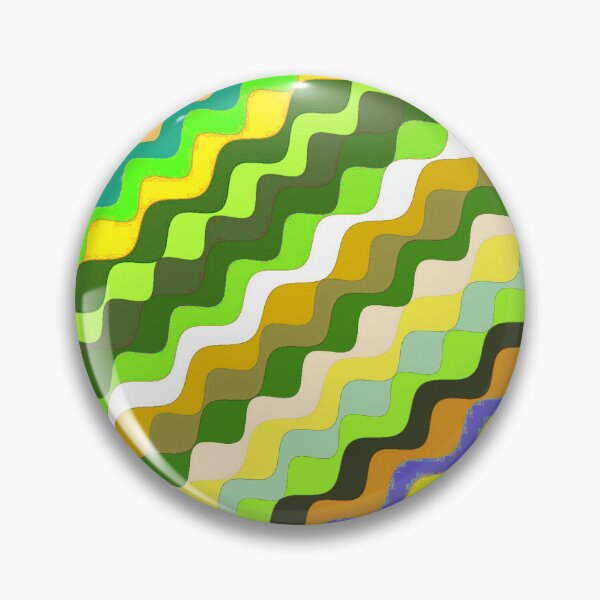 Aperçu de l'œuvre Ondes fractales angulaires multicolores abstraites 11 créée et vendue par SXW Designs.