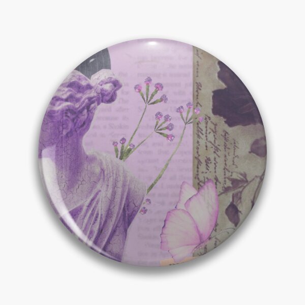 Item preview, "Mauve" Collage  designed and sold by Feather n'  Ink.
