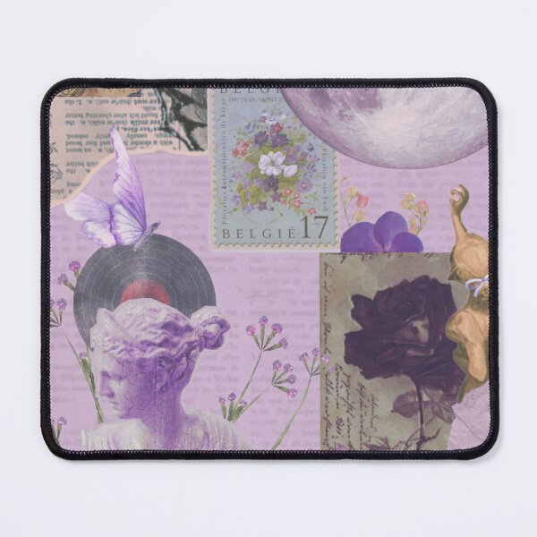 Item preview, "Mauve" Collage designed and sold by Feather n' Ink.