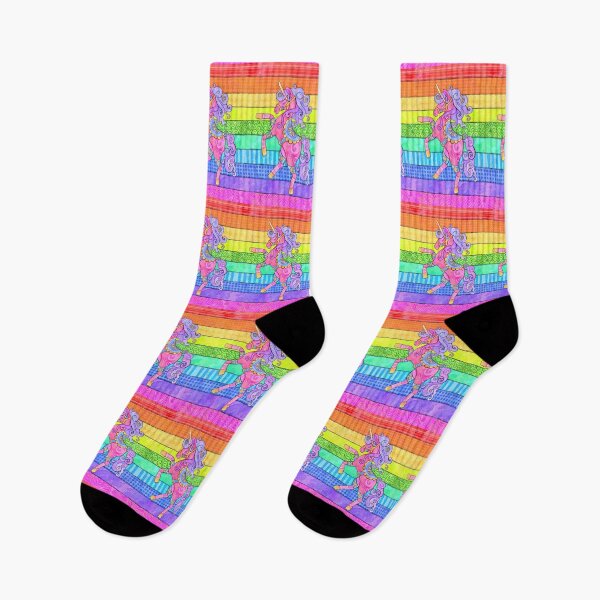 Item preview, Rainbow Unicorn designed and sold by Sea-Peas.