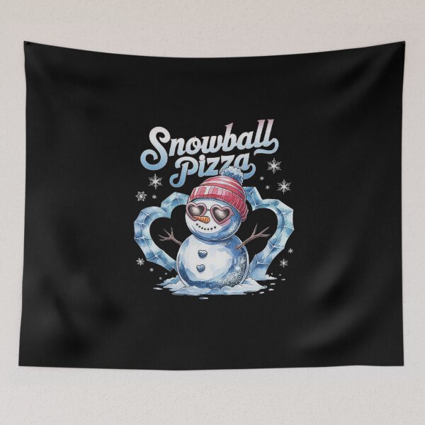 Item preview, Cute Snowman Cartoon with Heart Ice Sculpture designed and sold by love3617.