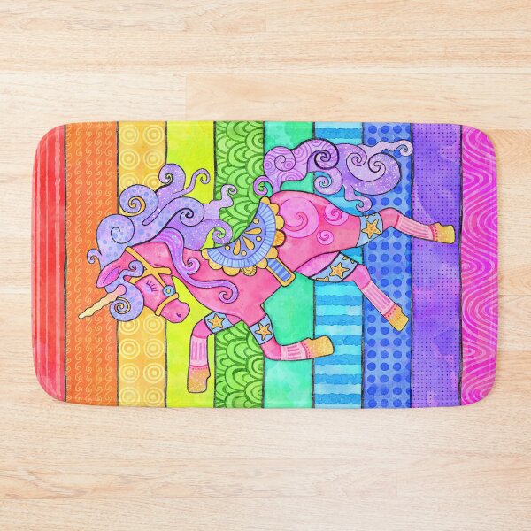 Item preview, Rainbow Unicorn designed and sold by Sea-Peas.