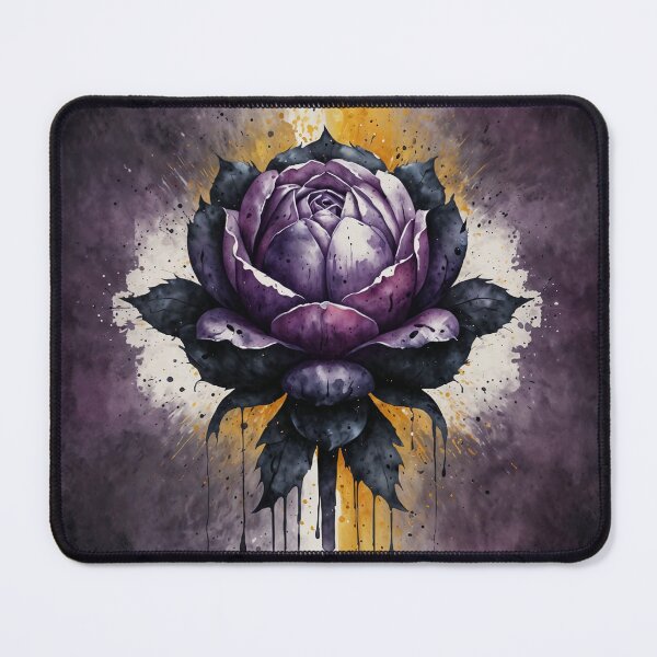 Item preview, Flowering Cabbage Design - Abstract Gothic Botanical Art designed and sold by NatashaSokolova.