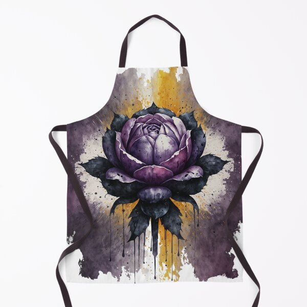 Item preview, Flowering Cabbage Design - Abstract Gothic Botanical Art designed and sold by NatashaSokolova.