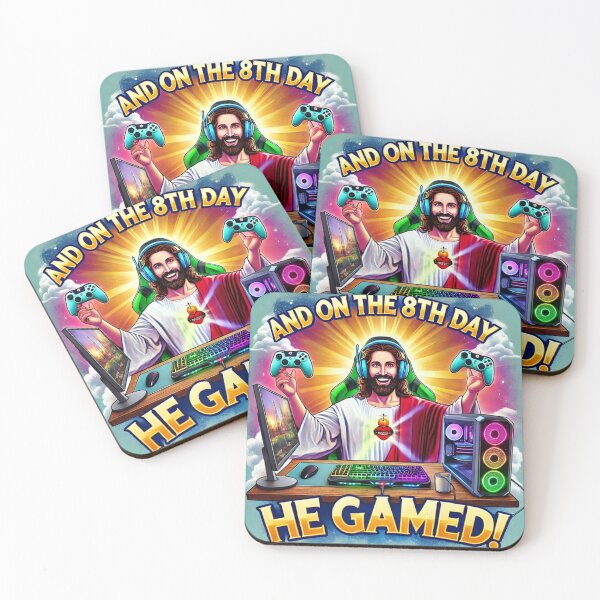 Item preview, And on the 8th Day, He Gamed designed and sold by bb-tees-by-mlee.