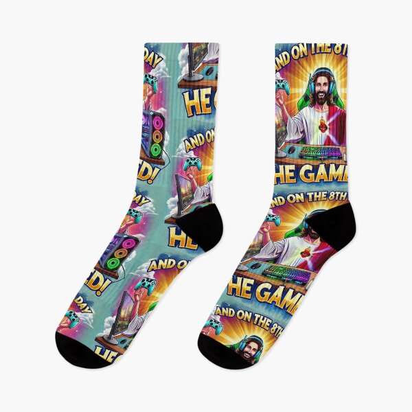 Item preview, And on the 8th Day, He Gamed designed and sold by bb-tees-by-mlee.