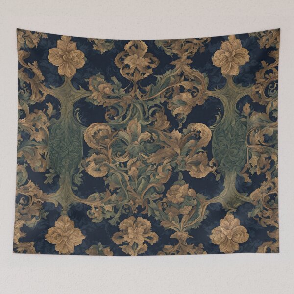 Item preview, Renaissance Bloom | Floral Tapestry Patterns designed and sold by Epic--Art.