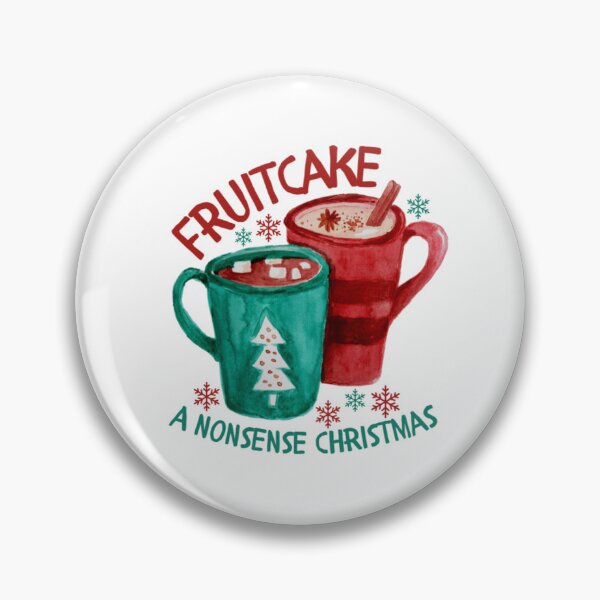 Item preview, Pastel de frutas Una Navidad sin sentido designed and sold by MintMochaMatcha.