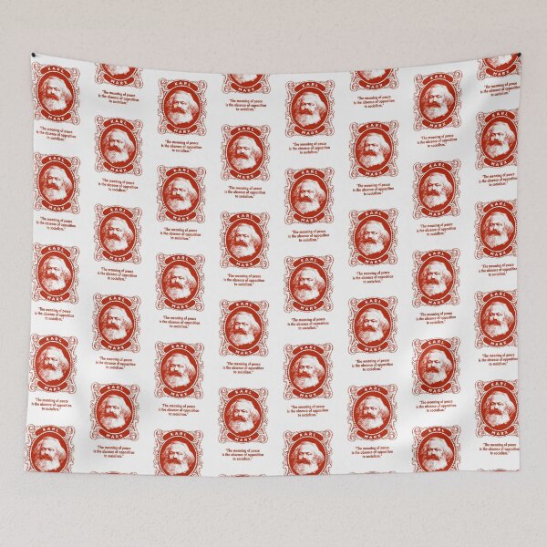 Item preview, Karl Marx The Meaning Of Peace designed and sold by Eat the Rich.