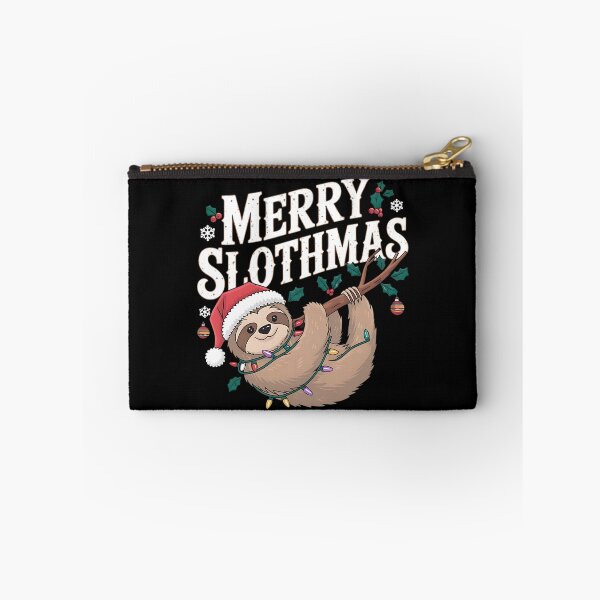 Item preview, Merry Slothmas Christmas Sloth designed and sold by DomTeesHaven.