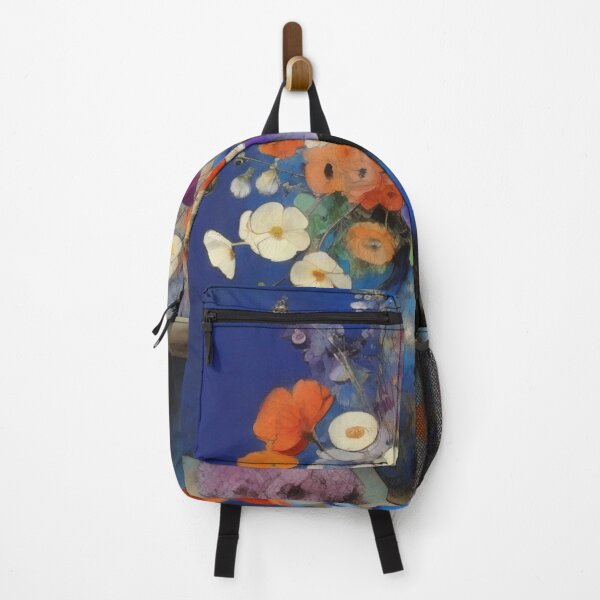 Item preview, Colorful Flowers In Blue Vase - Printable Poster Art designed and sold by Sulthansstore1.