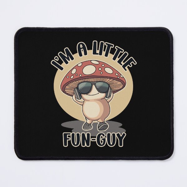 Item preview, Funny Mushroom Pun: I'm a Little Fun-Guy designed and sold by PurpleWingsArt.