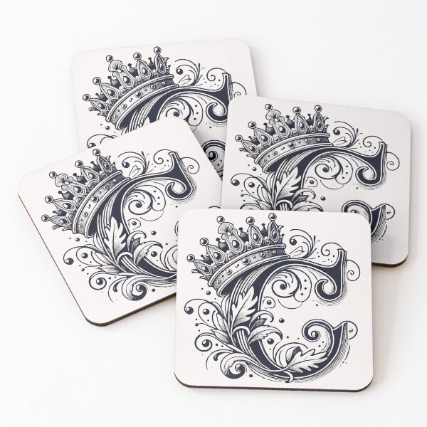 Item preview, LETTER,GRAPHIC,  CROWN, Majestic Letter C with Crown Design designed and sold by EpicBuy.