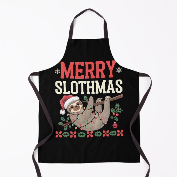 Item preview, Merry Slothmas Christmas Sloth designed and sold by DomTeesHaven.