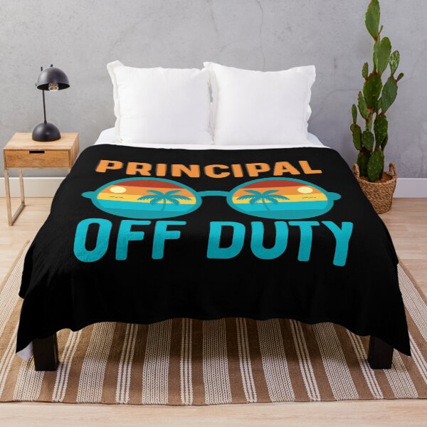 Item preview, Principal Off Duty, Educator Vacation Relaxation  designed and sold by Sunserize Designs.