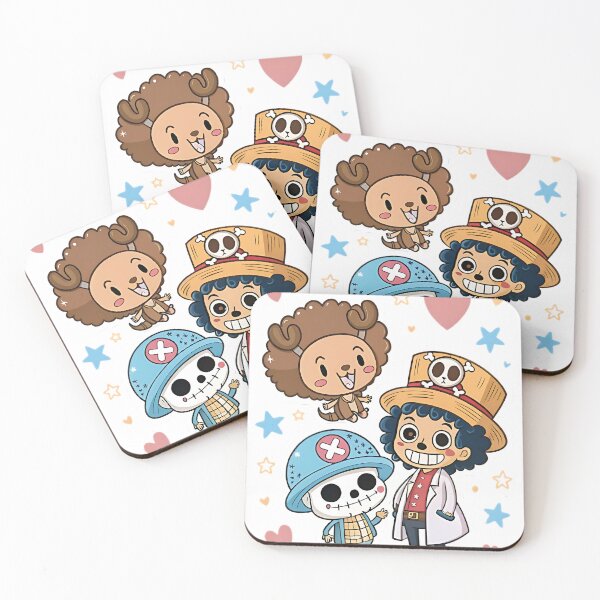 Item preview, Adorable Chibi Straw Hats - Cute One Piece Art designed and sold by FluffyPeels.