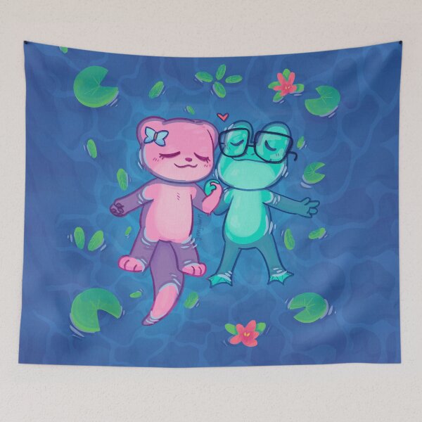 Item preview, float away together designed and sold by RoyalWeCompany.
