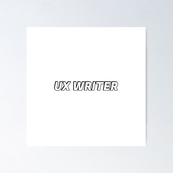 Item preview, UX WRITER designed and sold by Inspirationmotivation.