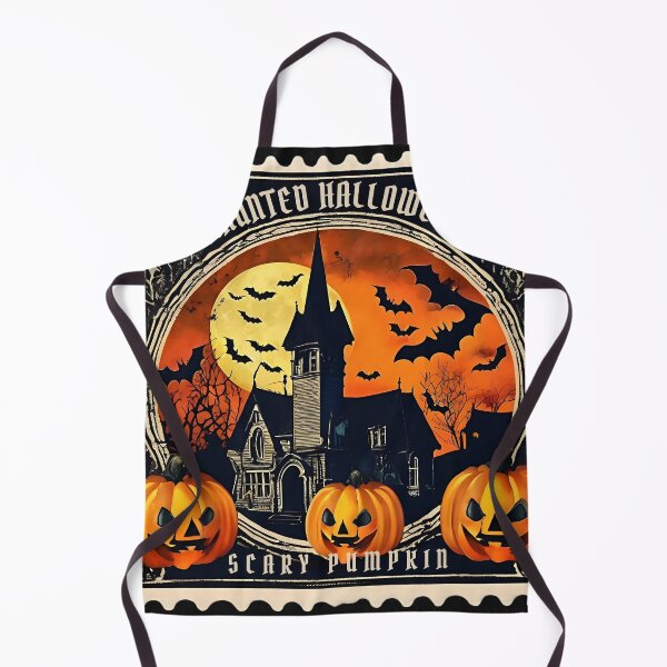Item preview, Pumpkin Halloween Spooky Stamp designed and sold by Vintagestamps.