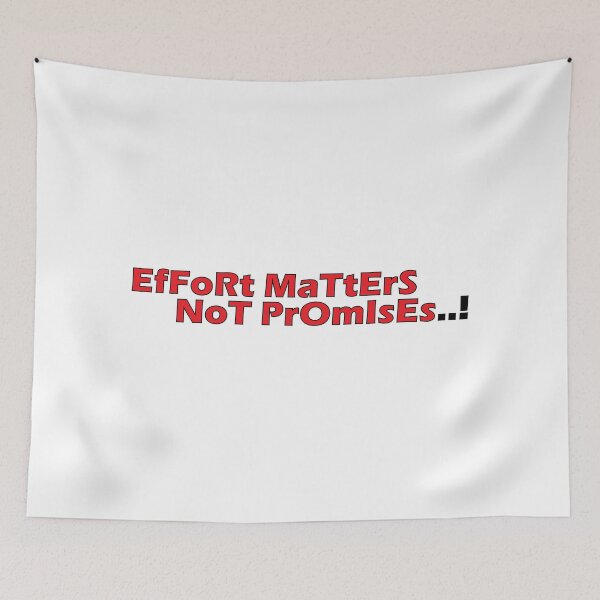 Item preview, Effort matters not promises! designed and sold by Positive Mindzet!.