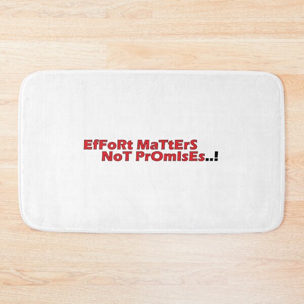 Item preview, Effort matters not promises! designed and sold by Positive Mindzet!.