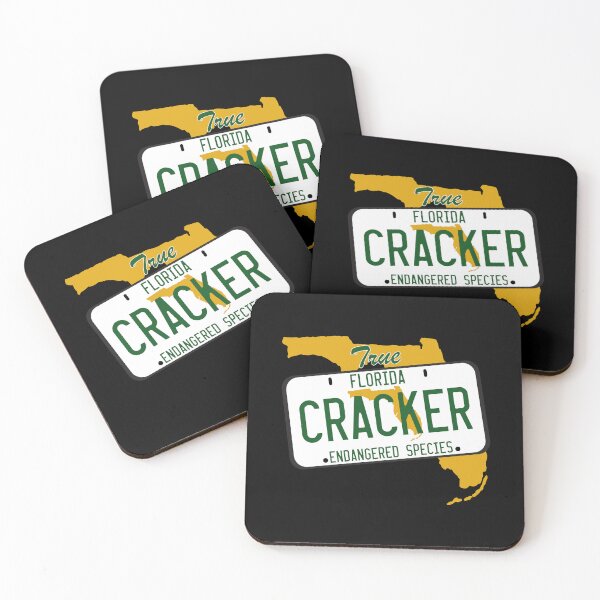Item preview, True Florida Cracker - Endangered Species License Plate designed and sold by fusedtees.