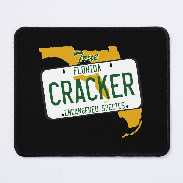 Item preview, True Florida Cracker - Endangered Species License Plate designed and sold by fusedtees.