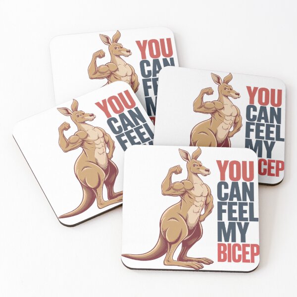 Item preview, KANGAROO, You can feel my bicep designed and sold by BugiDesignArt.