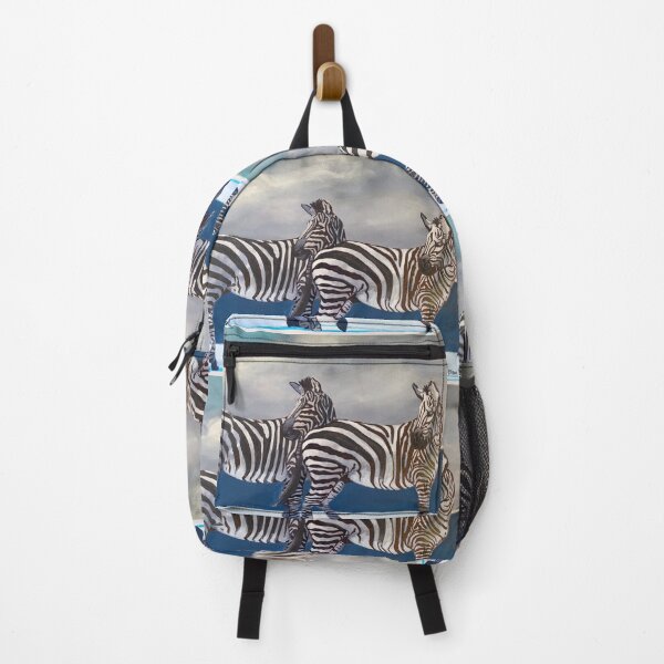 Item preview, Annette Visser : Backward Glance, A Zebra Duo designed and sold by SplashAndShape.
