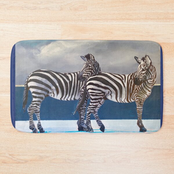Item preview, Annette Visser : Backward Glance, A Zebra Duo designed and sold by SplashAndShape.