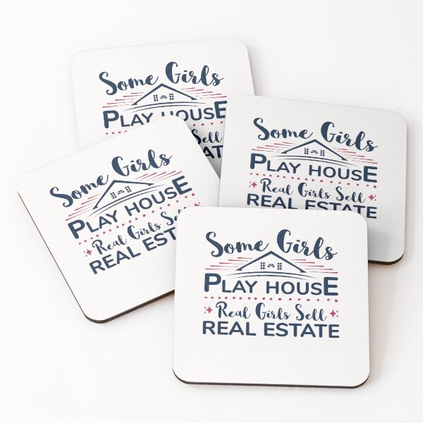 Item preview, Real Girls Sell Real Estate Funny Agent Broker designed and sold by jaygo.