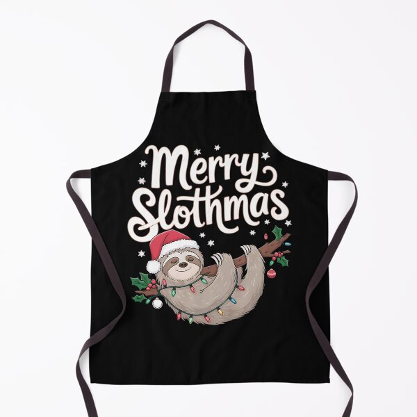 Item preview, Merry Slothmas Christmas Sloth designed and sold by DomTeesHaven.