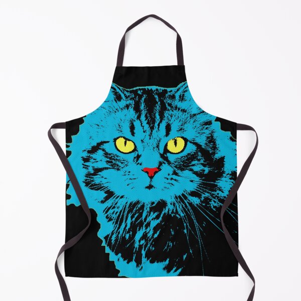 Item preview, Pop cat blue black designed and sold by NYWA-ART.