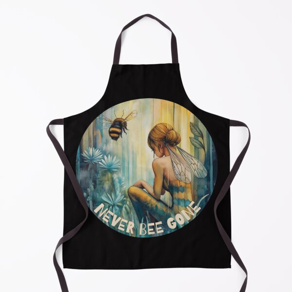 Item preview, Never Bee Gone. Save the bees. Text Version. designed and sold by Shoot-The-Moon.