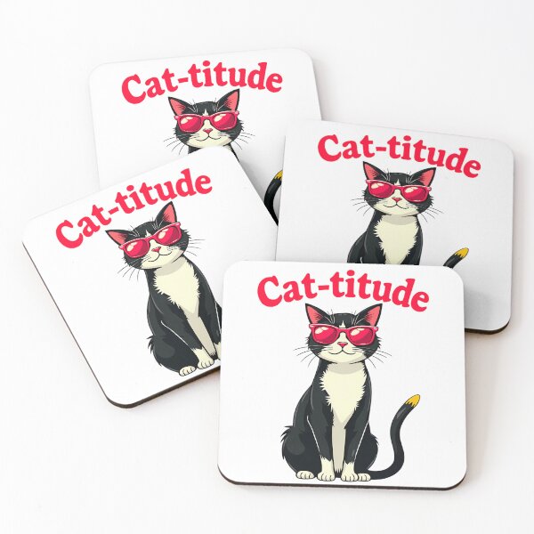 Item preview, Cat-titude: Sassy Cat Funny Pet lovers designed and sold by BornBorn.