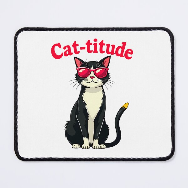 Item preview, Cat-titude: Sassy Cat Funny Pet lovers designed and sold by BornBorn.