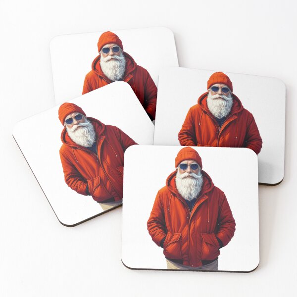 Item preview, hipster santa claus   designed and sold by ericberget.