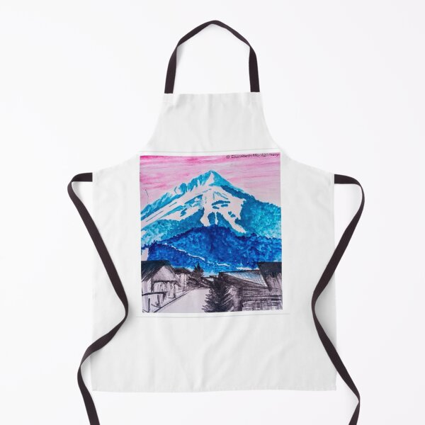 Item preview, Liz beautiful mountain scene hand painted designed and sold by sailorsam1805.