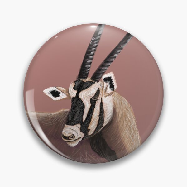 Item preview, Oryx antelope African wildlife art designed and sold by Creativeworksuk.