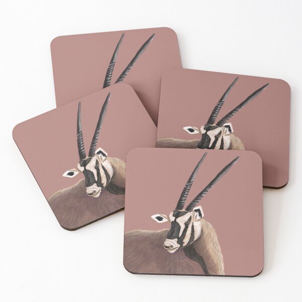 Item preview, Oryx antelope African wildlife art designed and sold by Creativeworksuk.